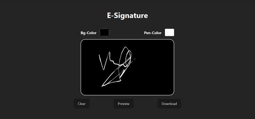 Digital signature platform